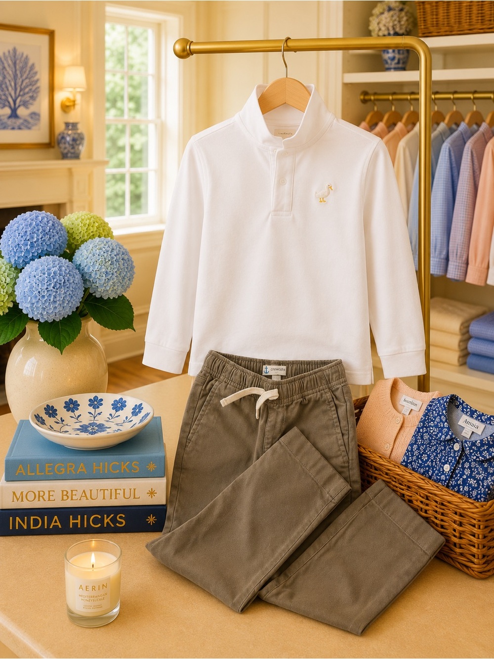 TBBC and crewcuts 4T matching boys shirt and pants set great condition